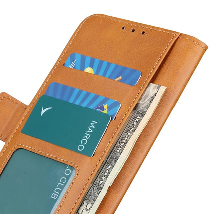 For OnePlus 13R 5G / Ace 5 5G Case Stand Cowhide Texture PU Leather Phone Cover