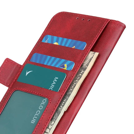 For OnePlus 13R 5G / Ace 5 5G Case Stand Cowhide Texture PU Leather Phone Cover