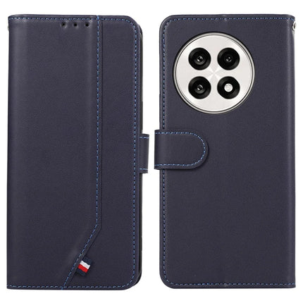 For OnePlus 13R 5G / Ace 5 5G Case RFID Blocking Flip Leather Phone Cover - Blue