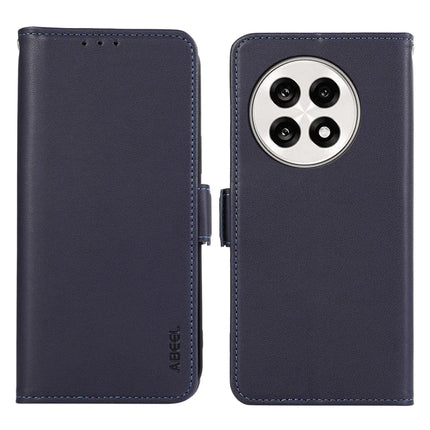 ABEEL For OnePlus 13R 5G / Ace 5 5G Case Leather Phone Cover with RFID Blocking Wallet - Blue