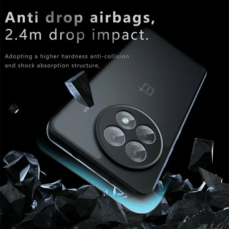 ShopCaseCart Durable Case OnePlus 13R 5G / Ace 5 5G / Ace 5 Pro 5G Drop-Proof TPU + PC Matte Back Guard