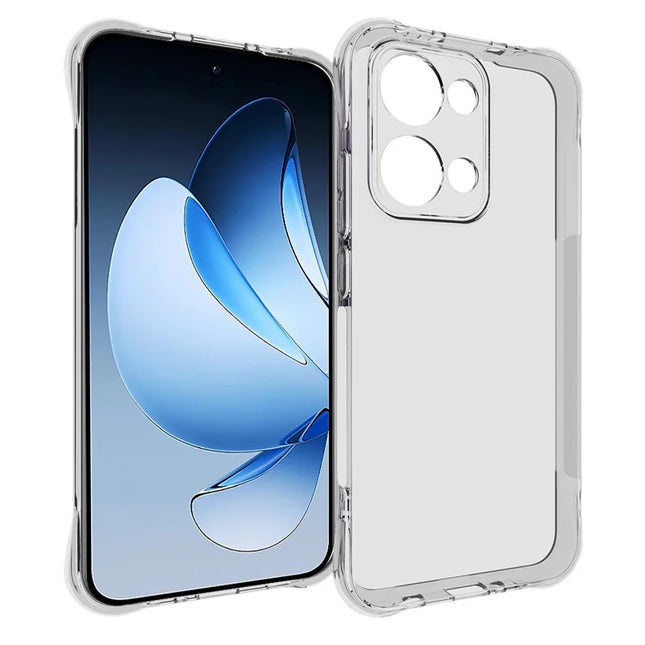 For Oppo Reno13 5G (Global) TPU Phone Case Non Slip Transparent Mobile Phone Cover