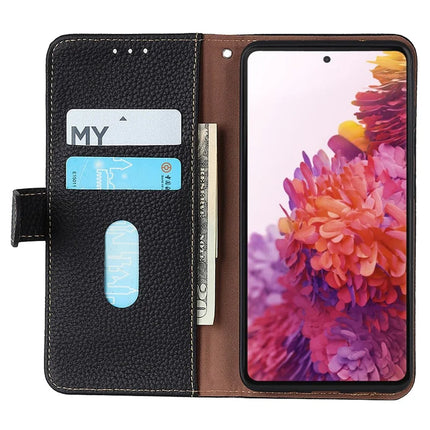KHAZNEH Phone Case for OnePlus 13R 5G / Ace 5 5G / Ace 5 Pro 5G Genuine Cow Leather Flip Cover