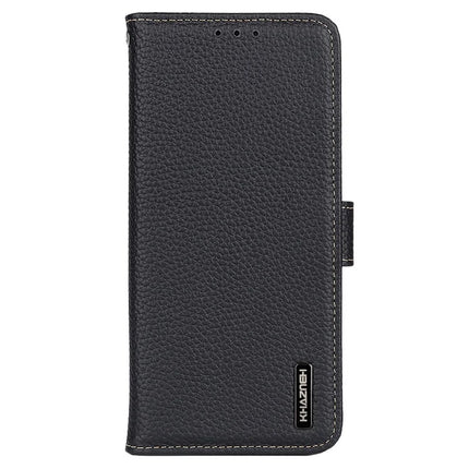 KHAZNEH Phone Case for OnePlus 13R 5G / Ace 5 5G / Ace 5 Pro 5G Genuine Cow Leather Flip Cover
