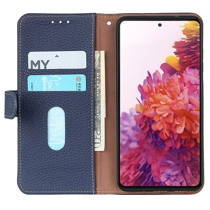 KHAZNEH Phone Case for OnePlus 13R 5G / Ace 5 5G / Ace 5 Pro 5G Genuine Cow Leather Flip Cover