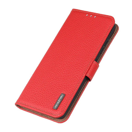 KHAZNEH Phone Case for OnePlus 13R 5G / Ace 5 5G / Ace 5 Pro 5G Genuine Cow Leather Flip Cover