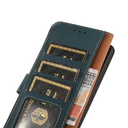 KHAZNEH Wallet Case for OnePlus 13R 5G / Ace 5 5G / Ace 5 Pro 5G Genuine Cow Leather Phone Cover