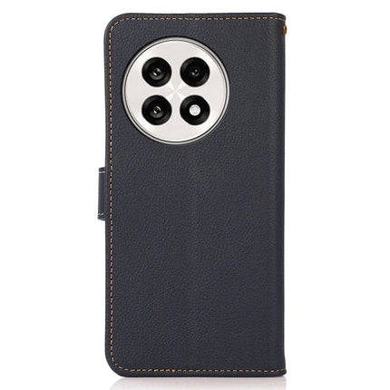 KHAZNEH Wallet Case for OnePlus 13R 5G / Ace 5 5G / Ace 5 Pro 5G Genuine Cow Leather Phone Cover