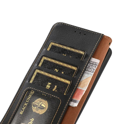 KHAZNEH Wallet Case for OnePlus 13R 5G / Ace 5 5G / Ace 5 Pro 5G Genuine Cow Leather Phone Cover