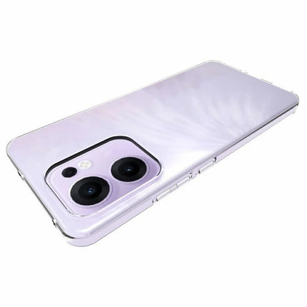 10Pcs / Pack For Oppo Reno13 F 5G Case Watermark Free TPU Protective Clear Phone Cover