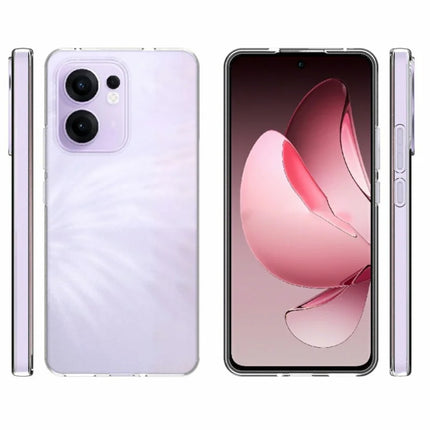 10Pcs / Pack For Oppo Reno13 F 5G Case Watermark Free TPU Protective Clear Phone Cover