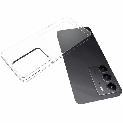 10Pcs  /  Pack For Realme C75 Case Watermark Free TPU Protective Clear Phone Cover