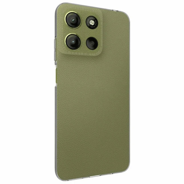 10Pcs  /  Pack For Motorola Moto G15 4G Case Watermark Free TPU Protective Clear Phone Cover
