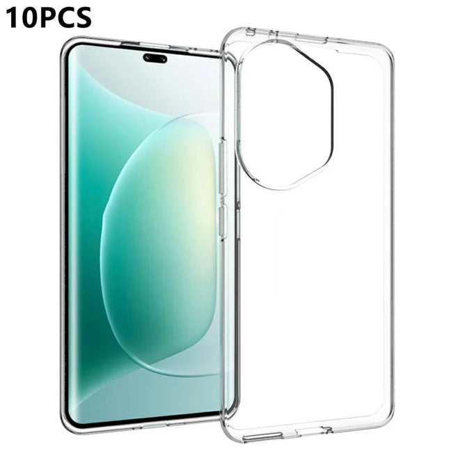 10Pcs  /  Pack For Honor 300 Pro Case Watermark Free TPU Protective Clear Phone Cover