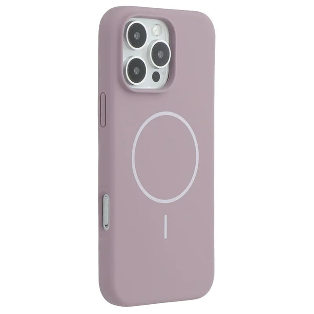 X-LEVEL For iPhone 16 Pro Case Compatible with MagSafe Liquid Silicone Phone Back Cover Skin Touch - Purple
