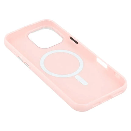 For iPhone 16 Pro Max Case Compatible with MagSafe Glitter Design IMD TPU + PC Phone Back Cover
