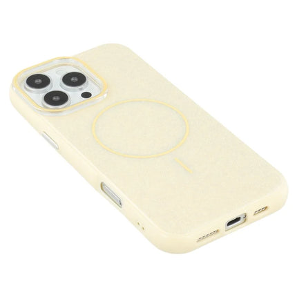 For iPhone 16 Pro Max Case Compatible with MagSafe Glitter Design IMD TPU + PC Phone Back Cover