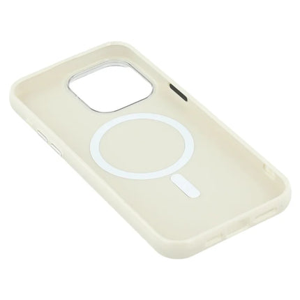 For iPhone 15 Pro Max Case Compatible with MagSafe Glitter Design IMD TPU + PC Phone Back Cover