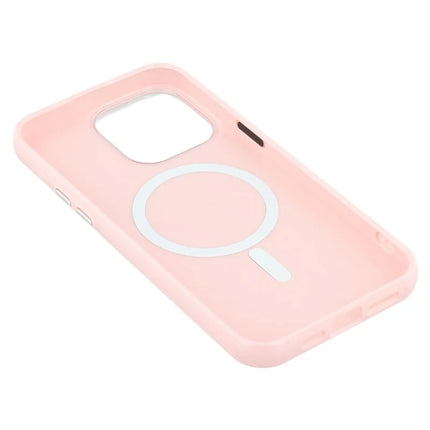 For iPhone 15 Pro Max Case Compatible with MagSafe Glitter Design IMD TPU + PC Phone Back Cover