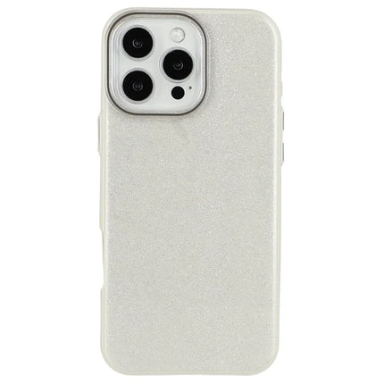 For iPhone 16 Pro Max Case Glitter Design IMD TPU + PC Phone Back Cover