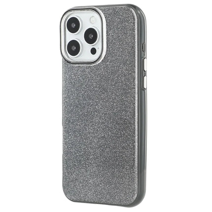 For iPhone 16 Pro Max Case Glitter Design IMD TPU + PC Phone Back Cover