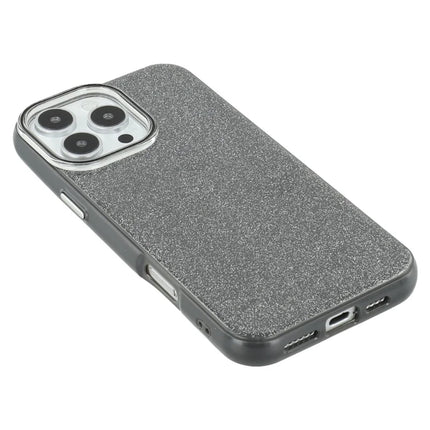 For iPhone 16 Pro Max Case Glitter Design IMD TPU + PC Phone Back Cover