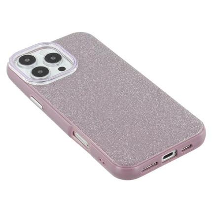 For iPhone 16 Pro Max Case Glitter Design IMD TPU + PC Phone Back Cover