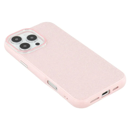 For iPhone 16 Pro Max Case Glitter Design IMD TPU + PC Phone Back Cover