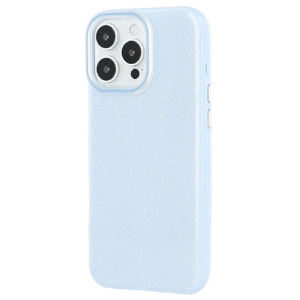 For iPhone 16 Pro Max Case Glitter Design IMD TPU + PC Phone Back Cover