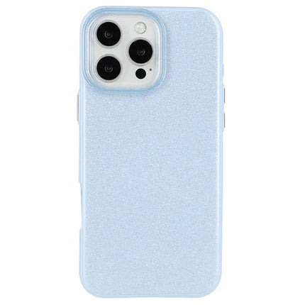 For iPhone 16 Pro Max Case Glitter Design IMD TPU + PC Phone Back Cover