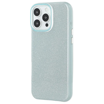 For iPhone 16 Pro Max Case Glitter Design IMD TPU + PC Phone Back Cover