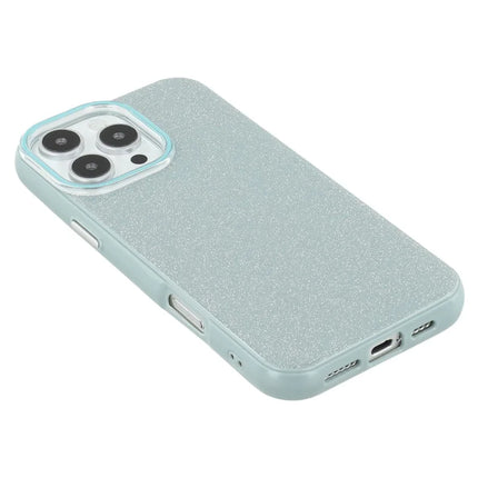 For iPhone 16 Pro Max Case Glitter Design IMD TPU + PC Phone Back Cover