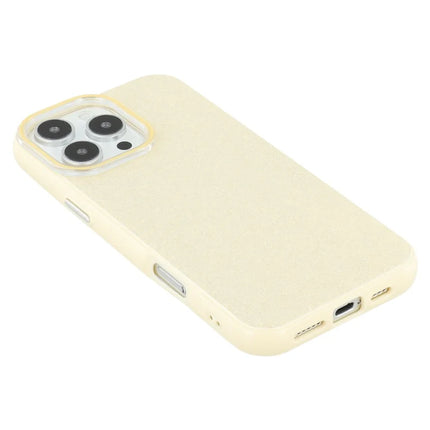 For iPhone 16 Pro Max Case Glitter Design IMD TPU + PC Phone Back Cover