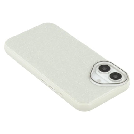 For iPhone 16 Case Glitter Design IMD TPU + PC Phone Back Cover