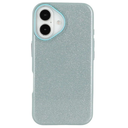 For iPhone 16 Case Glitter Design IMD TPU + PC Phone Back Cover