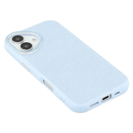 For iPhone 16 Case Glitter Design IMD TPU + PC Phone Back Cover