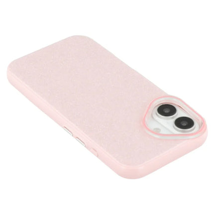 For iPhone 16 Case Glitter Design IMD TPU + PC Phone Back Cover
