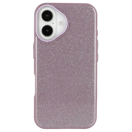 For iPhone 16 Case Glitter Design IMD TPU + PC Phone Back Cover