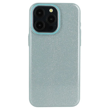 For iPhone 15 Pro Max Case Glitter Design IMD TPU + PC Phone Back Cover
