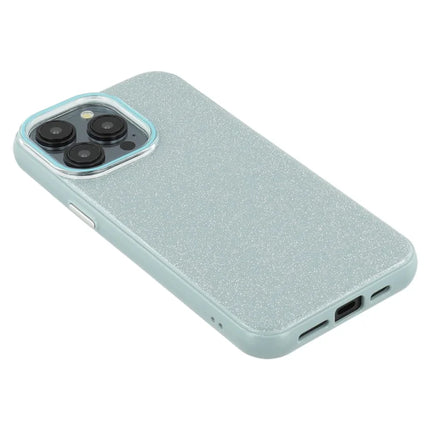 For iPhone 15 Pro Max Case Glitter Design IMD TPU + PC Phone Back Cover