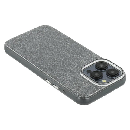 For iPhone 15 Pro Max Case Glitter Design IMD TPU + PC Phone Back Cover
