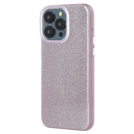 For iPhone 15 Pro Max Case Glitter Design IMD TPU + PC Phone Back Cover