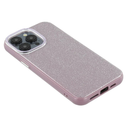 For iPhone 15 Pro Max Case Glitter Design IMD TPU + PC Phone Back Cover