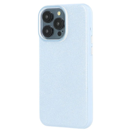 For iPhone 15 Pro Max Case Glitter Design IMD TPU + PC Phone Back Cover