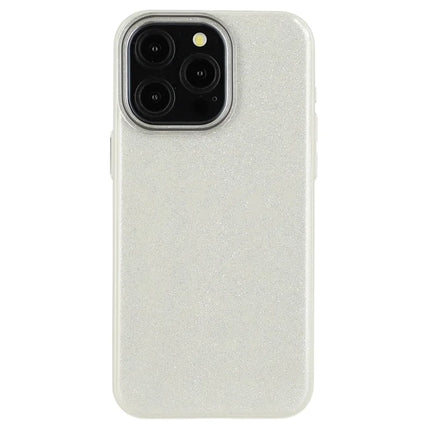 For iPhone 15 Pro Max Case Glitter Design IMD TPU + PC Phone Back Cover