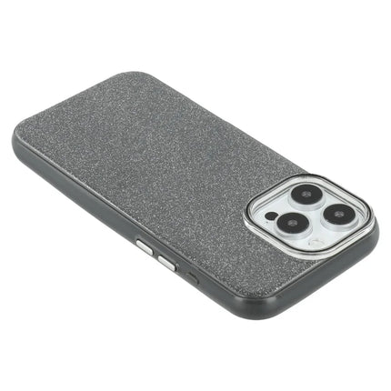 For iPhone 16 Pro Case Glitter Design IMD TPU + PC Phone Back Cover