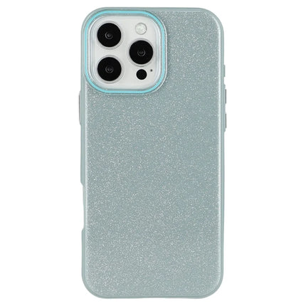 For iPhone 16 Pro Case Glitter Design IMD TPU + PC Phone Back Cover