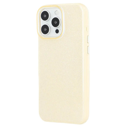 For iPhone 16 Pro Case Glitter Design IMD TPU + PC Phone Back Cover