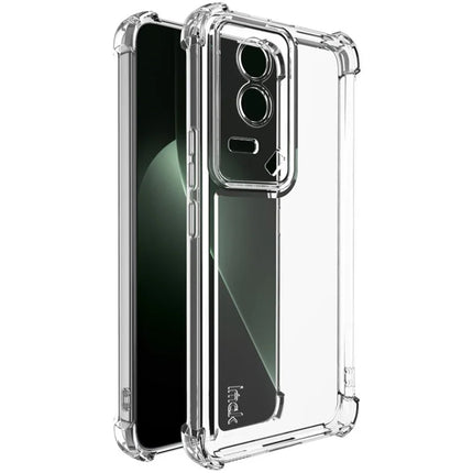 IMAK UX-4 Series For Honor GT Case Straight Frame Four Corner Shockproof Clear TPU Cover