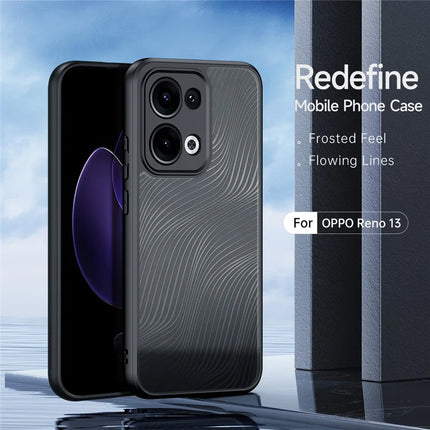 For Oppo Reno13 5G (Global) Case DUX DUCIS Aimo Series TPU+PC Matte Drop-proof Phone Cover (REACH Certification)